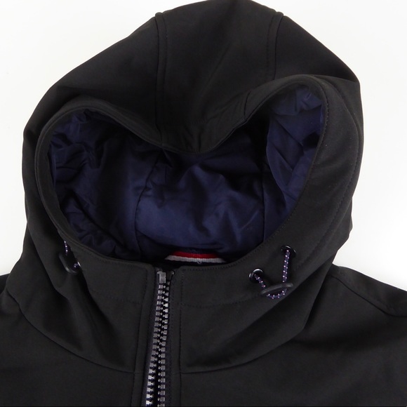 Tommy Hilfiger Softshell Hooded Bomber Jacket NWT - Picture 3 of 12
